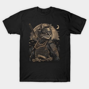 Cat Ninja Tales Whiskered Assassin T-Shirt